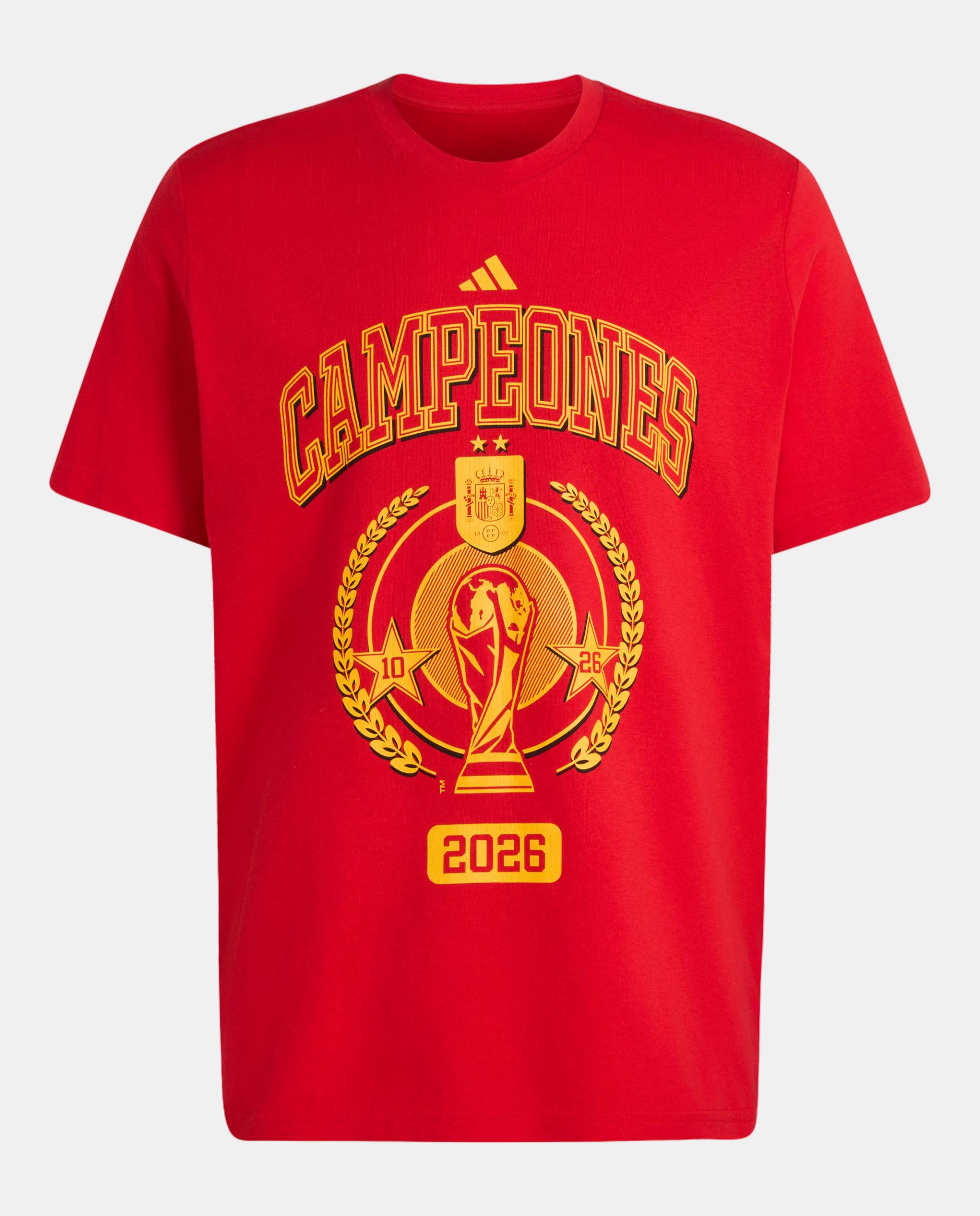 Imagem 0 de T-Shirt de Criança Espanha Winner Mundial 2026 Adidas