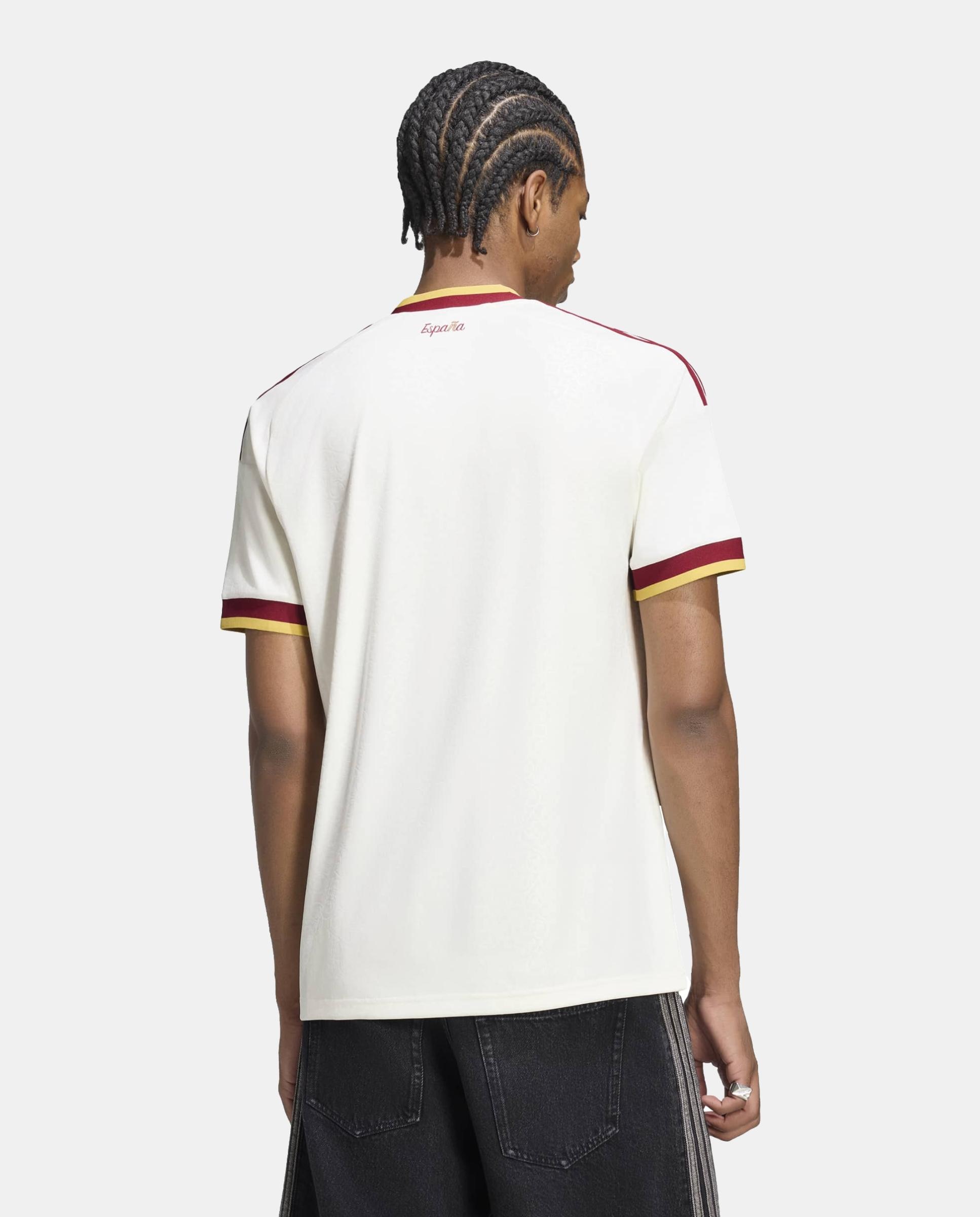 Camiseta de hombre 2ª equipación España 2 Estrellas Adidas - Blanco / Rojo Blanco / Rojo-2