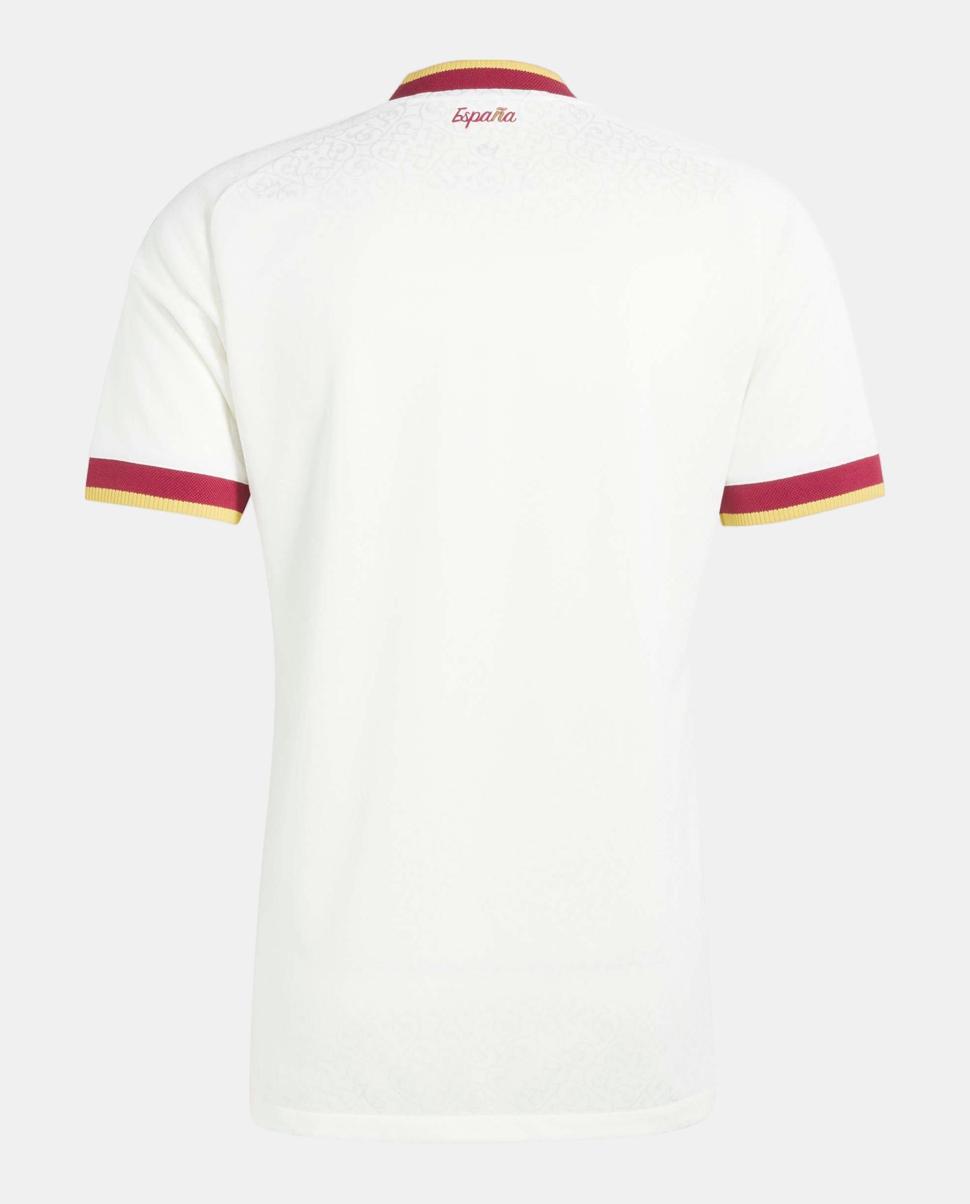 Camiseta de hombre 2ª equipación España 2 Estrellas Adidas - Blanco / Rojo Blanco / Rojo-7