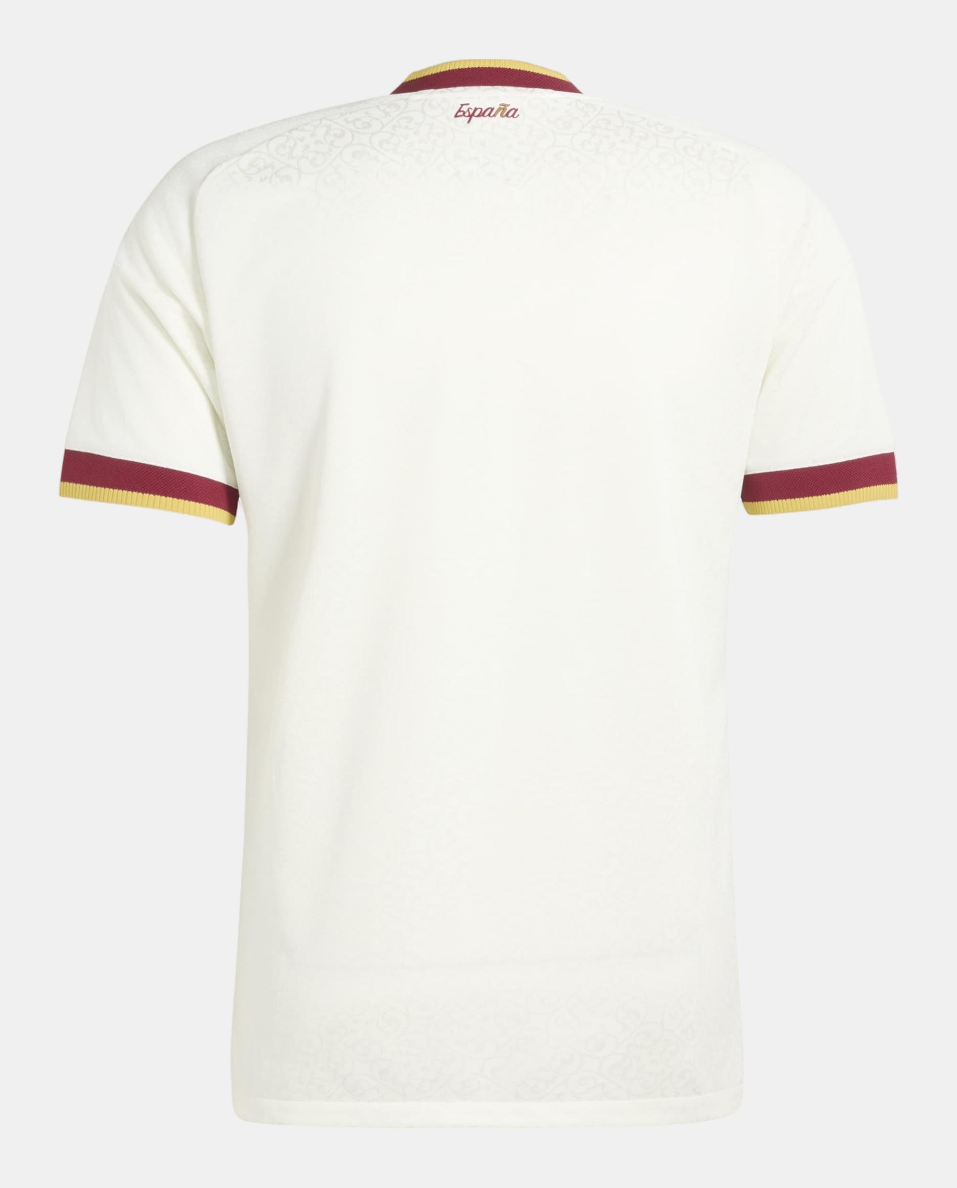 Camiseta de hombre 2ª equipación Authentic España 2 Estrellas Adidas - Blanco / Rojo Blanco / Rojo-7