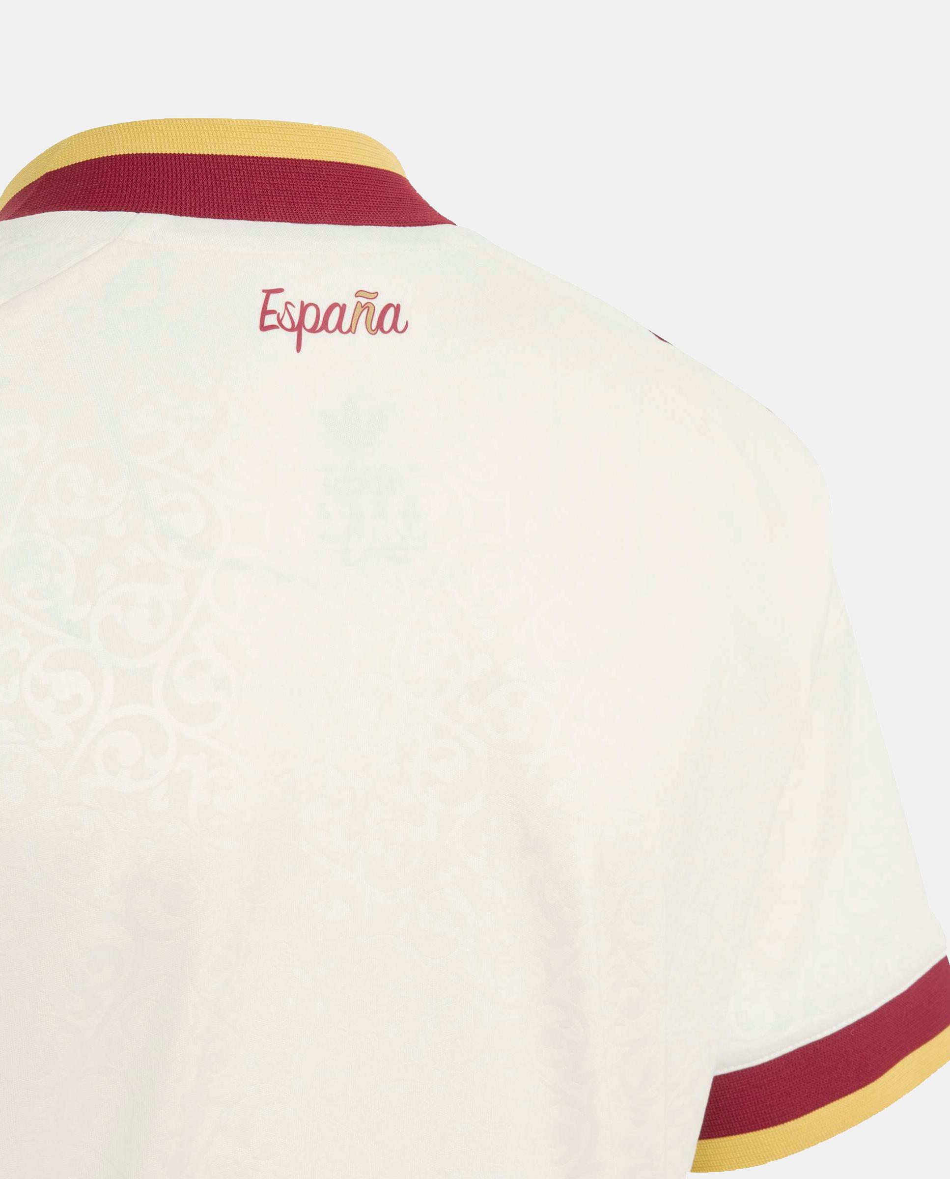 Imagen 4 de Camiseta de niños 2ª equipación España 2 Estrellas Adidas - Blanco / Rojo Blanco / Rojo