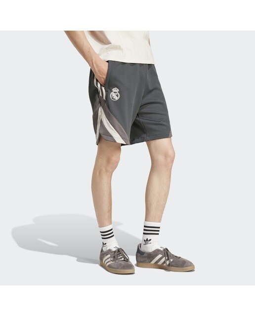 Calções de Homem Real Madrid Originals Cinzento-1