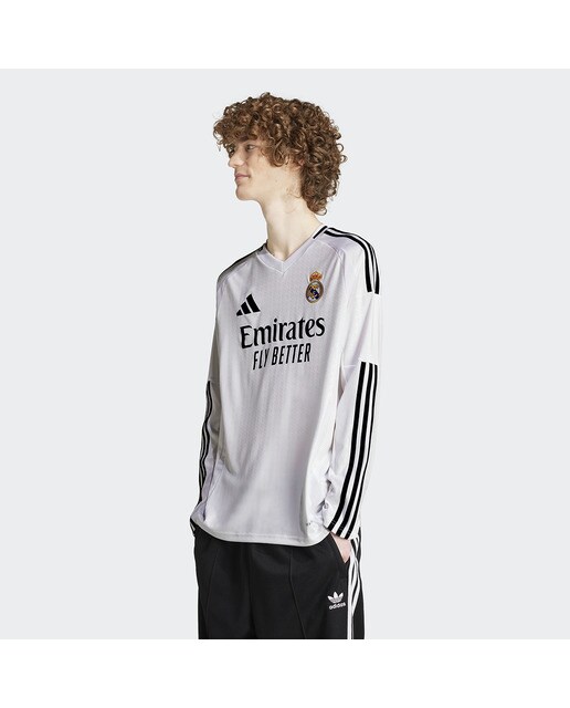 T-shirt de Homem 1.º Equipamento Real Madrid CF 2024-2025 Branco-1
