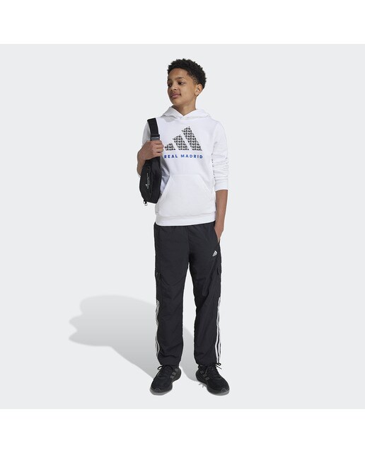 Sweatshirt de Criança Real Madrid CF Kids Hd Branco-5