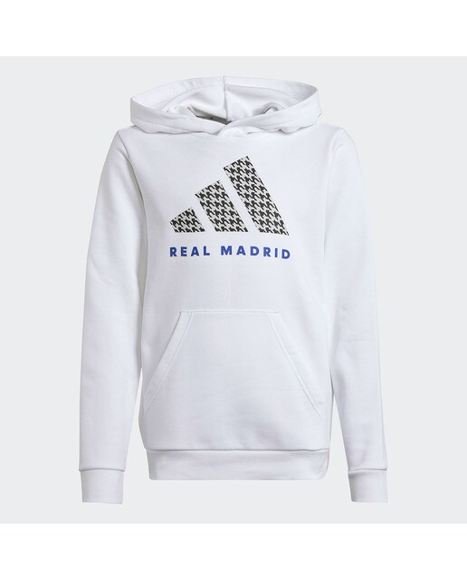 Sweatshirt de Criança Real Madrid CF Kids Hd Branco-6