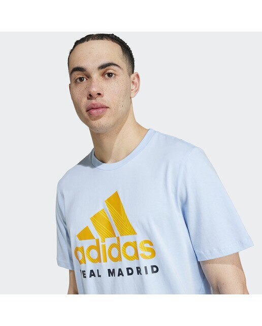 T-shirt de Homem Real Madrid Seasonal Graphic Azul-3