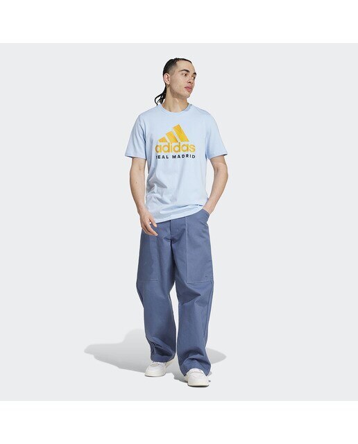 T-shirt de Homem Real Madrid Seasonal Graphic Azul-6