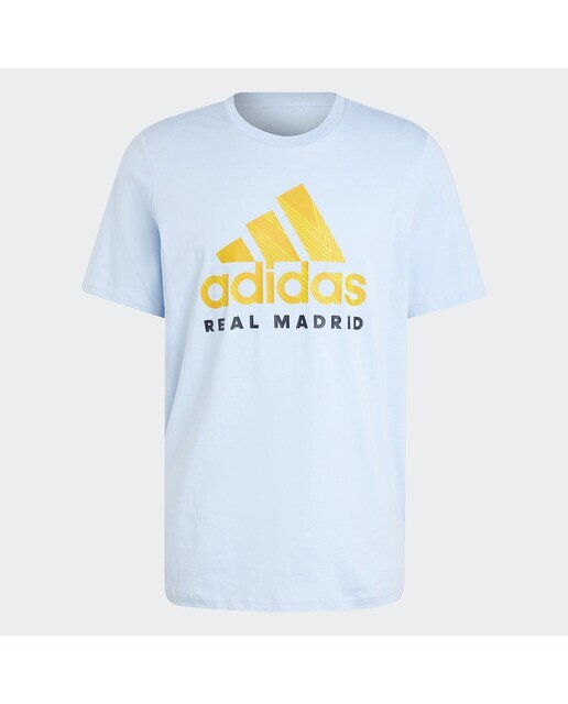T-shirt de Homem Real Madrid Seasonal Graphic Azul-7