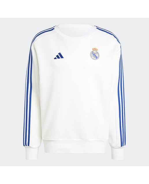 Sweatshirt de Homem Real Madrid CF DNA Swt Branco / Azul-1