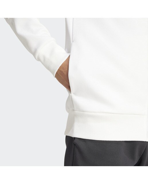 Casaco de Homem Real Madrid CF Anth Jkt Branco-4