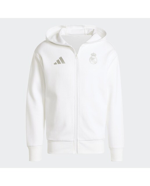 Casaco de Homem Real Madrid CF Anth Jkt Branco-7