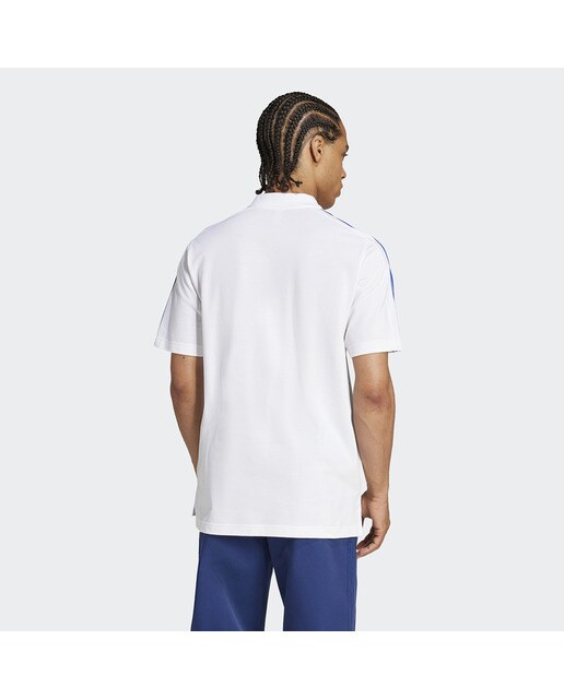 Polo de Homem Real Madrid CF DNA Polo Branco / Azul-2