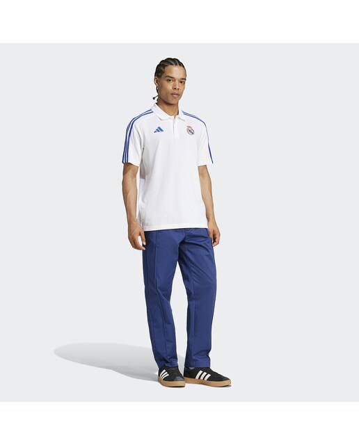 Polo de Homem Real Madrid CF DNA Polo Branco / Azul-5
