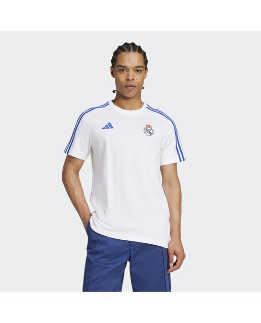 T-shirt de Homem Real Madrid CF DNA Tee Branco / Azul-1