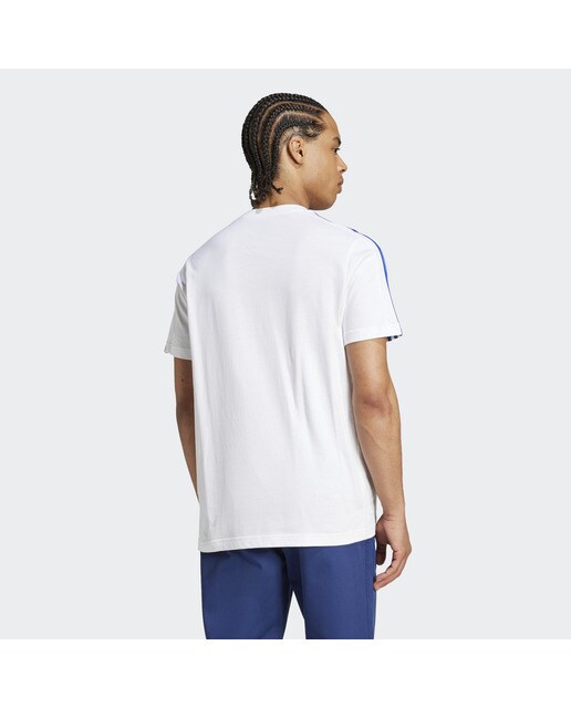 T-shirt de Homem Real Madrid CF DNA Tee Branco / Azul-2
