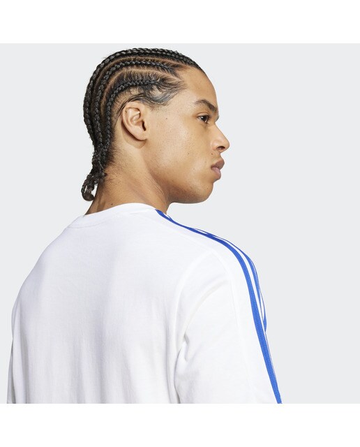 T-shirt de Homem Real Madrid CF DNA Tee Branco / Azul-4