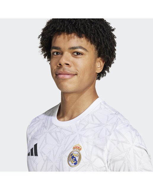 T-shirt de Homem Real Madrid CF Preshi Branco-4