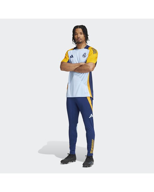 Calças de Homem Real Madrid CF Tr Pnt Azul-6