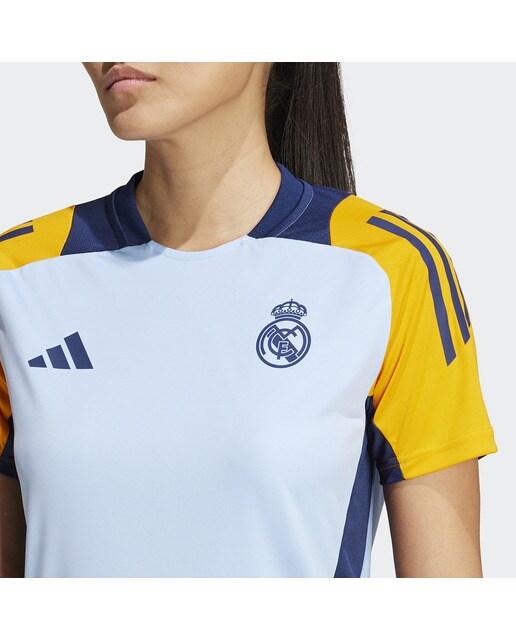T-shirt de Mulher Real Madrid CF Tr Jsy W Azul / Laranja-4