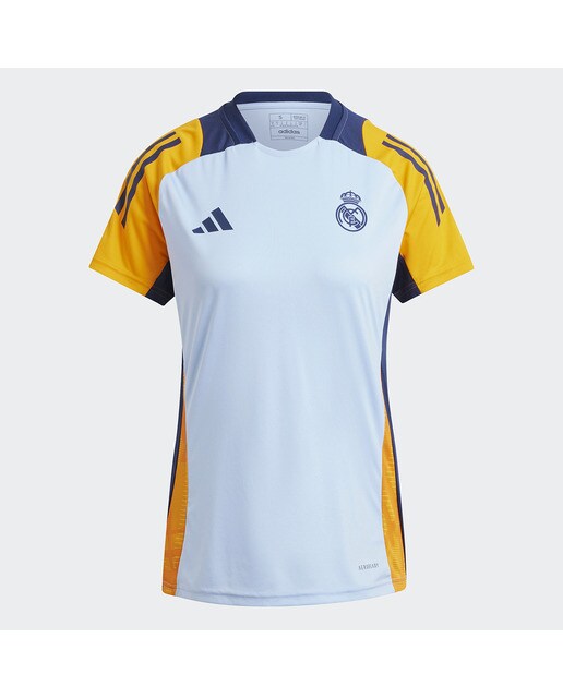 T-shirt de Mulher Real Madrid CF Tr Jsy W Azul / Laranja-7