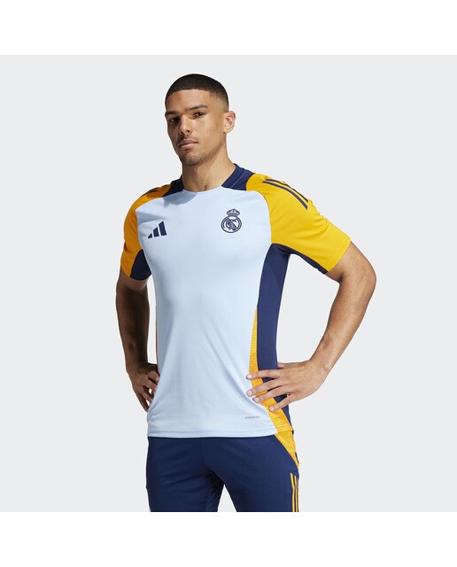 T-shirt de Homem Real Madrid CF Tr Jsy Azul / Laranja-1