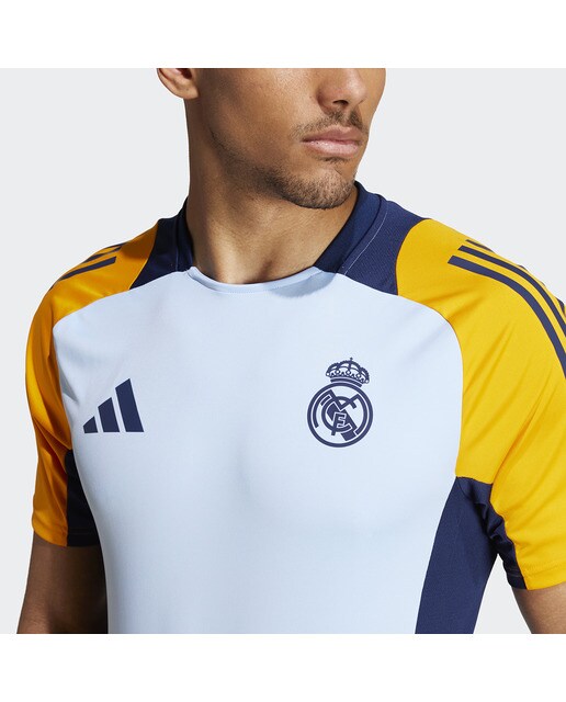 T-shirt de Homem Real Madrid CF Tr Jsy Azul / Laranja-3