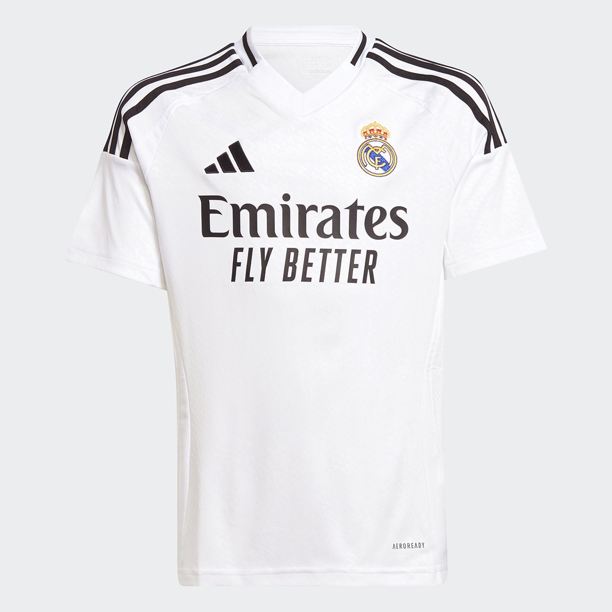 T-shirt de Criança 1.º Equipamento Real Madrid CF 2024-2025 Branco-6
