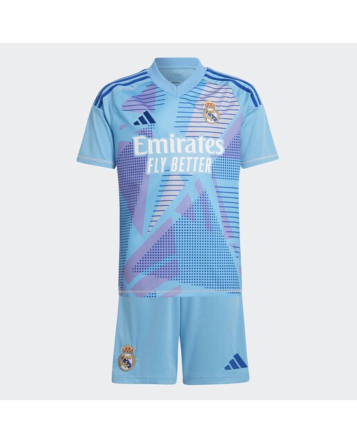 Conjunto de Guarda-Redes de Criança 1.º Equipamento Real Madrid CF 2024-2025 Azul-1