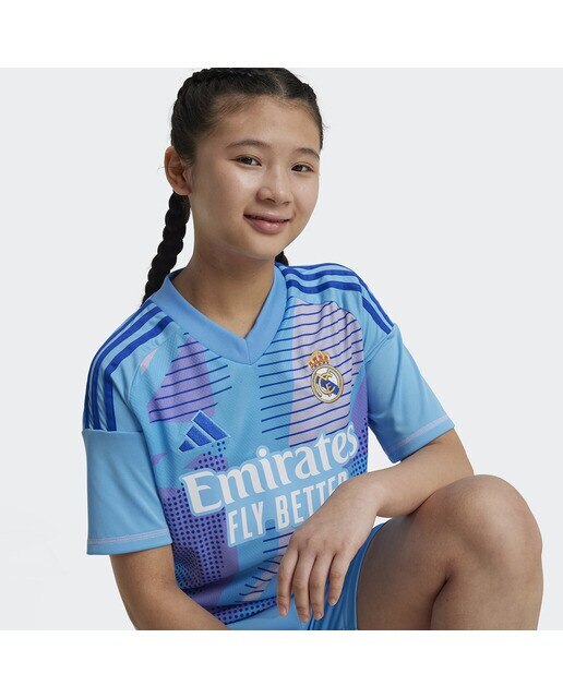 Conjunto de Guarda-Redes de Criança 1.º Equipamento Real Madrid CF 2024-2025 Azul-3
