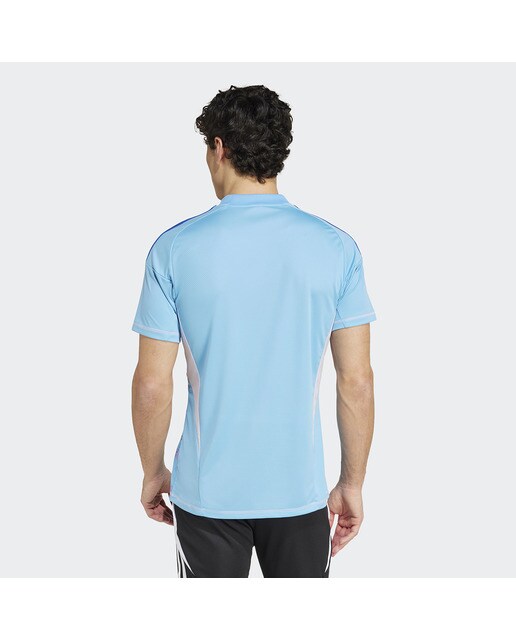 T-shirt Homem Guarda-Redes 1.º Equipamento Real Madrid CF 2024-2025 Azul-2