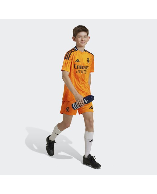 Calções de Criança 2.º equipamento Real Madrid 24/25 Laranja-5