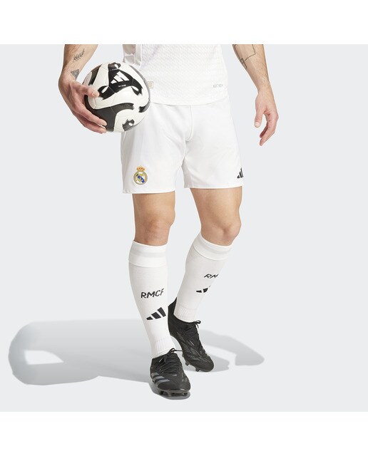 Calções de Homem 1.º Equipamento Real Madrid CF 2024-2025 Branco-3