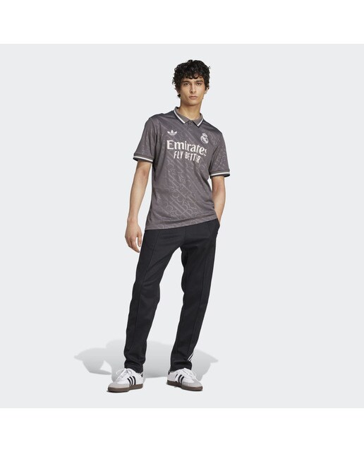 T-shirt de Futebol de Homem 3.º Equipamento Real Madrid 24/25 Cinzento-5
