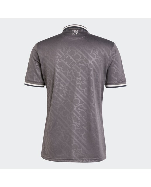 T-shirt de Futebol de Homem 3.º Equipamento Real Madrid 24/25 Cinzento-8