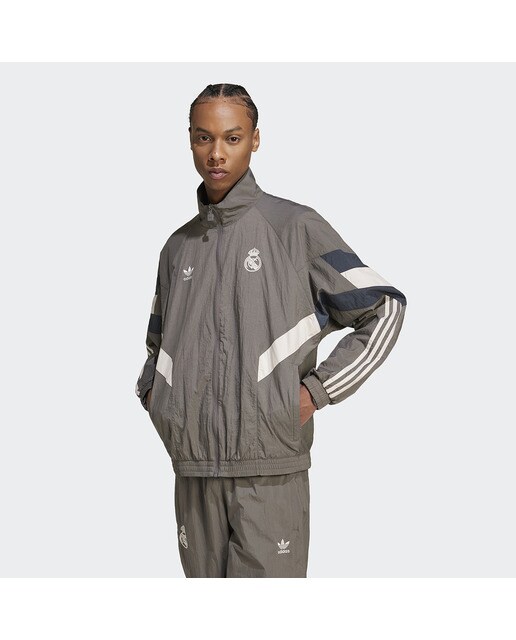 Sweatshirt de Homem Real Madrid Originals Castanho-1