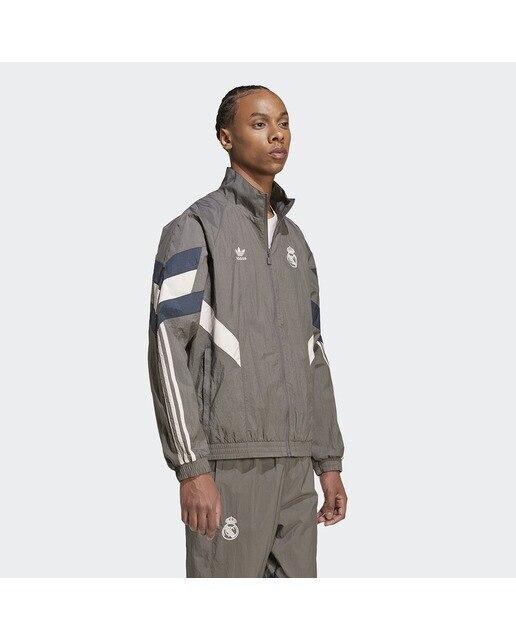 Sweatshirt de Homem Real Madrid Originals Castanho-3