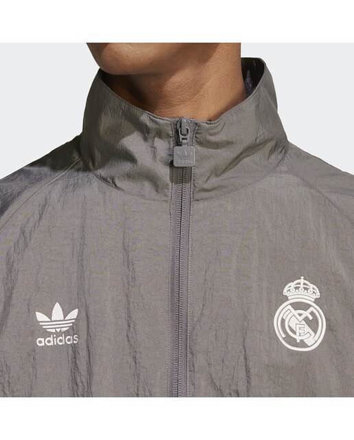 Sweatshirt de Homem Real Madrid Originals Castanho-4