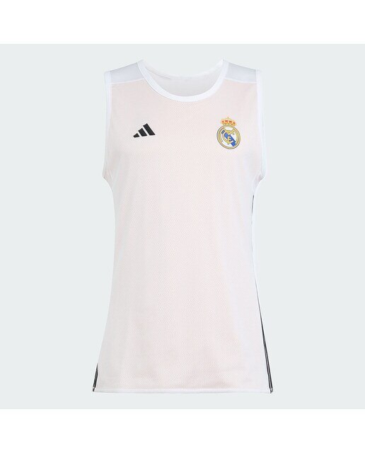 T-shirt sem Mangas Real Madrid Reversível Branco-5