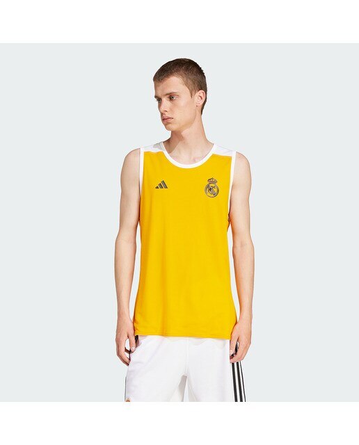 T-shirt sem Mangas Real Madrid Reversível Branco-6