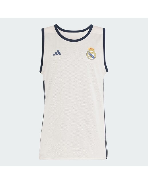 T-shirt sem Mangas Real Madrid Reversível Azul-6