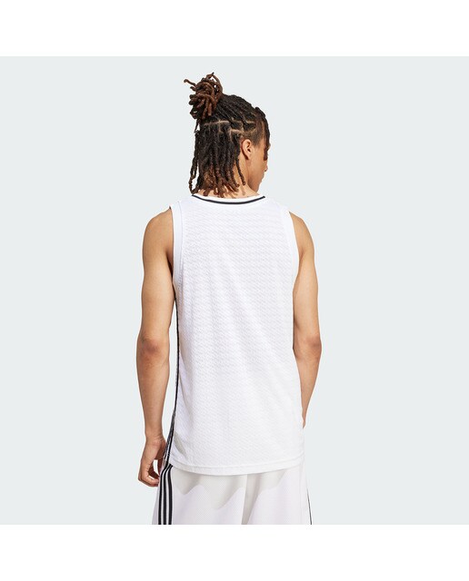 T-shirt de Homem 1.º Equipamento Real Madrid Basquetebol 2024-2025 Branco-2