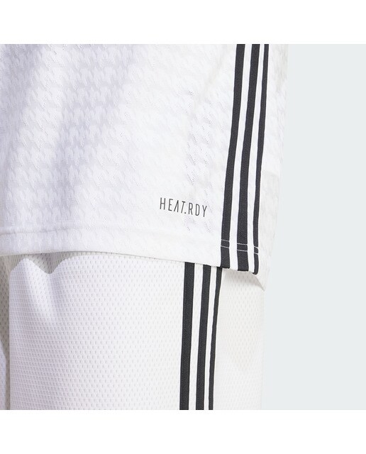 T-shirt de Homem 1.º Equipamento Real Madrid Basquetebol 2024-2025 Branco-4