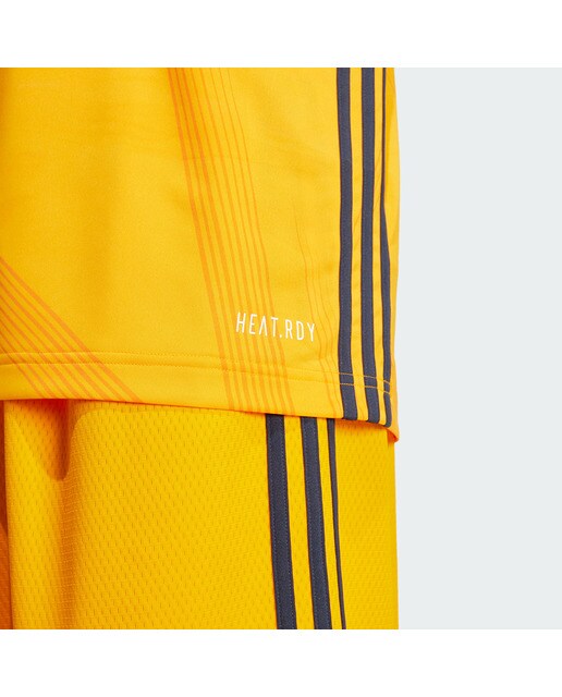 T-shirt de Homem 2.º Equipamento Real Madrid Basquetebol 2024-2025 Laranja-3
