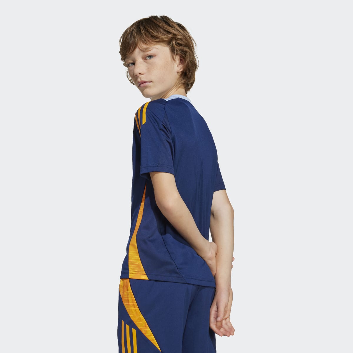 T-shirt de Treino de Criança Real Madrid Tiro 24 Competition Azul-marinho-2