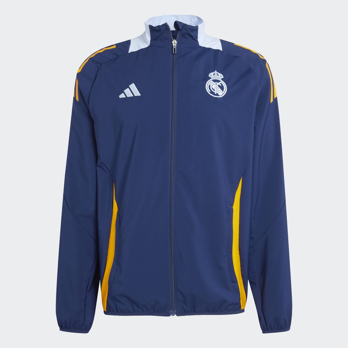 Casaco de Apresentação Real Madrid Tiro 24 Competition Azul-4