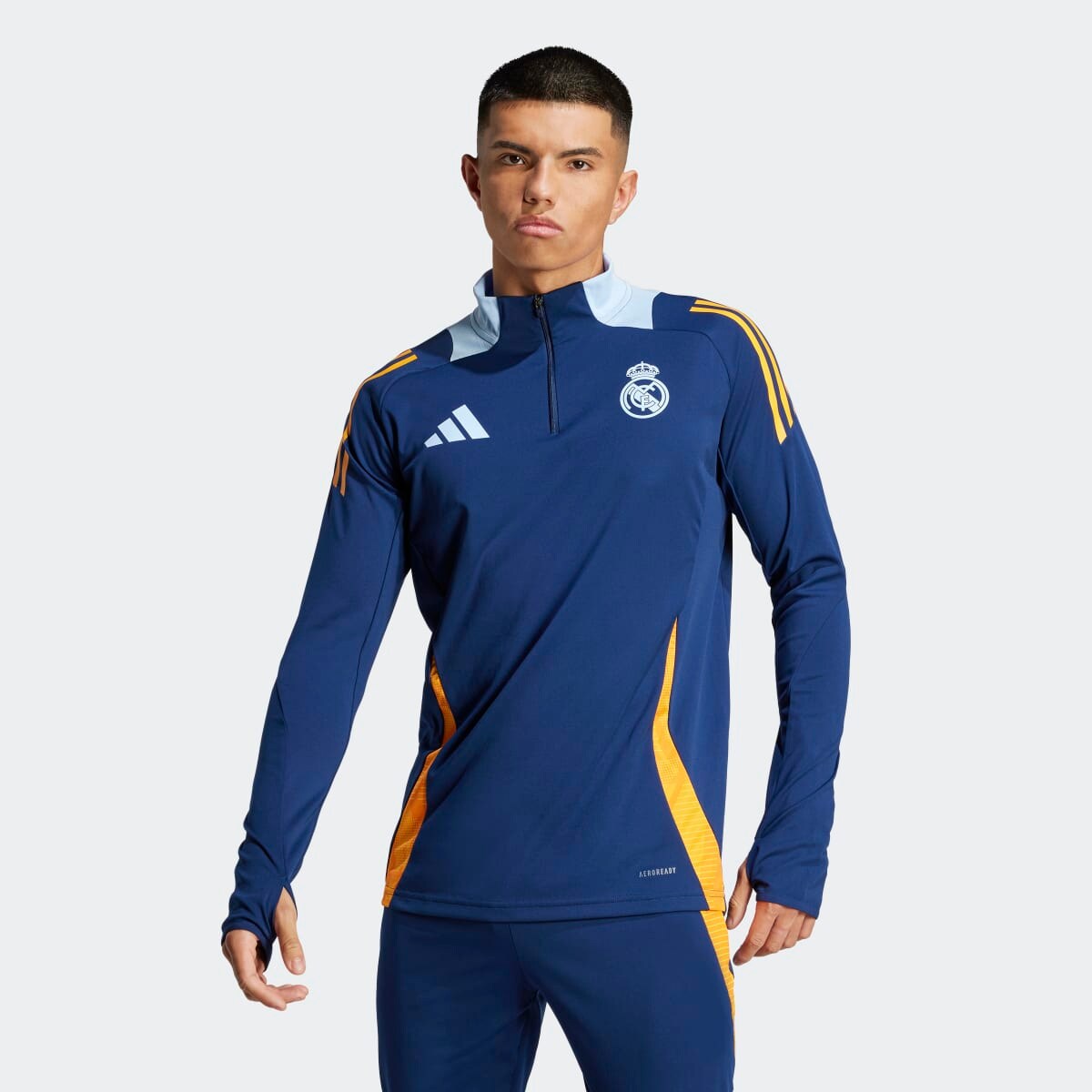 Sudadera de entrenamiento de hombre Real Madrid Tiro 24