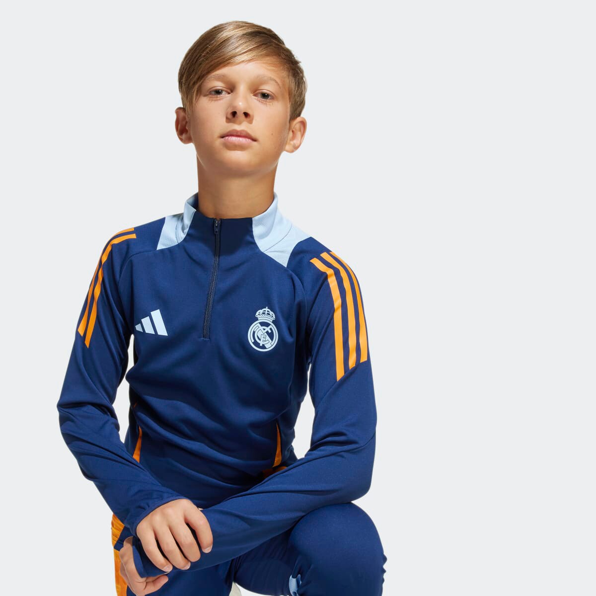 Sudadera de entrenamiento de niños Real Madrid Tiro 24 Competition