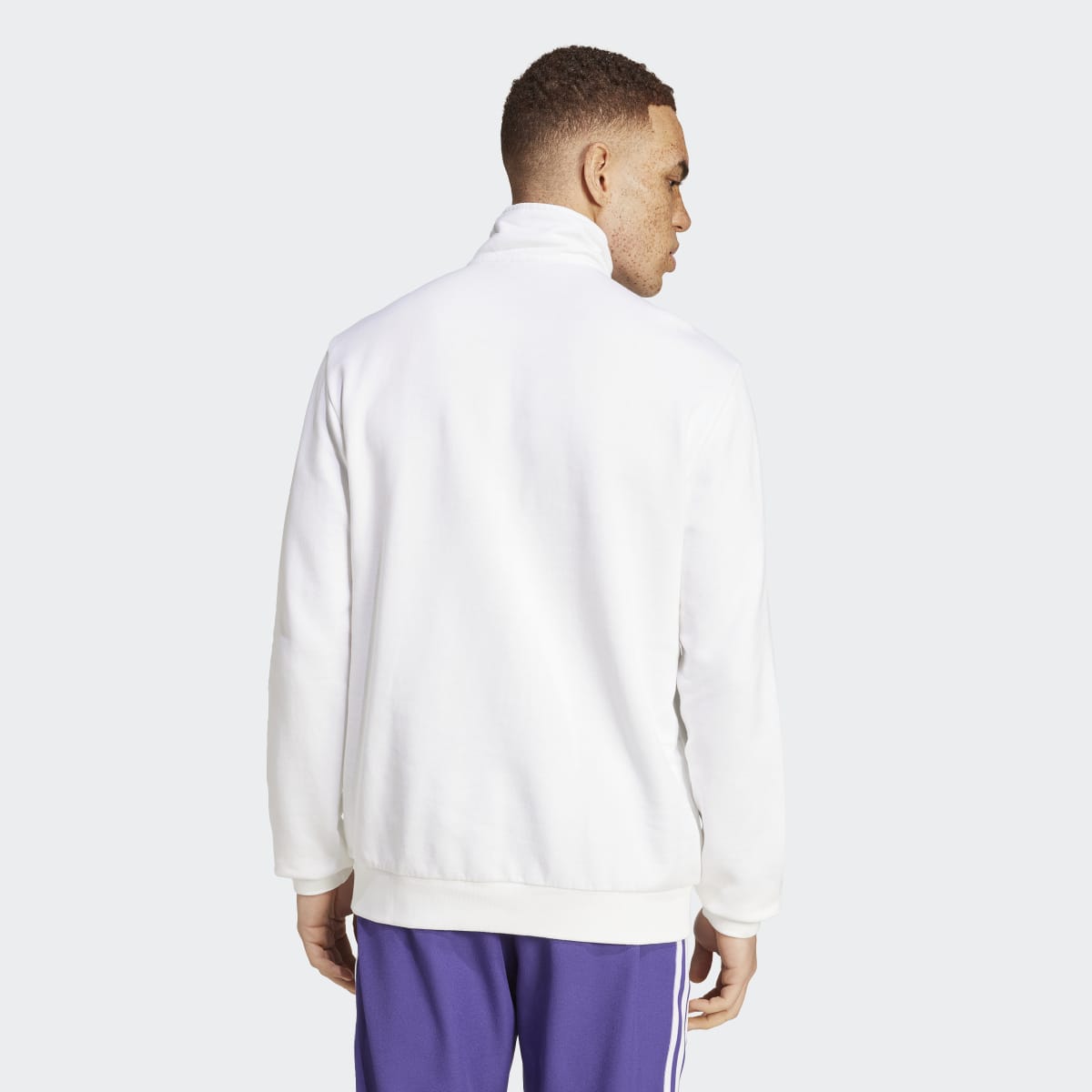 Sweatshirt de Homem Terrance Icons del Real Madrid Branco-2