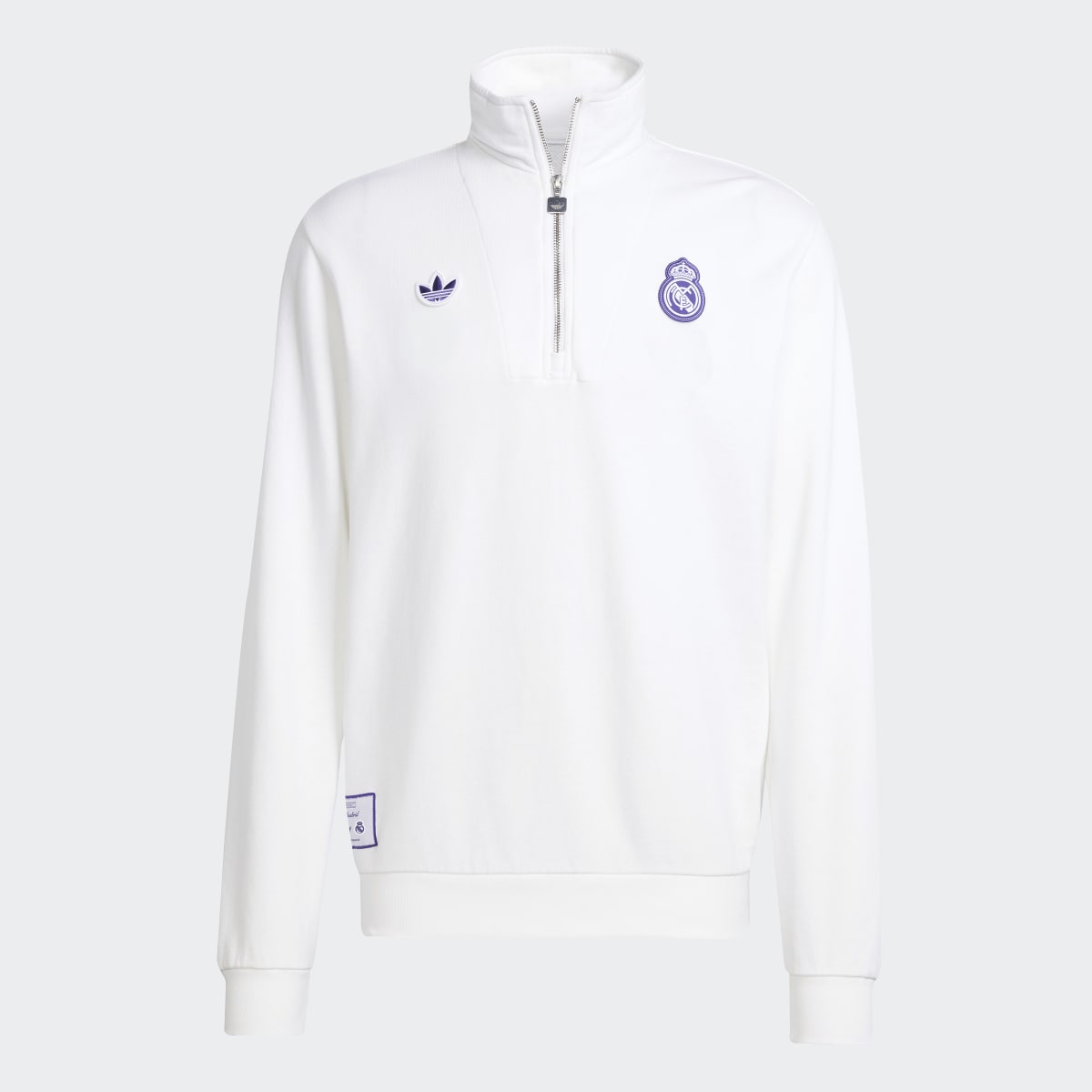 Sweatshirt de Homem Terrance Icons del Real Madrid Branco-7