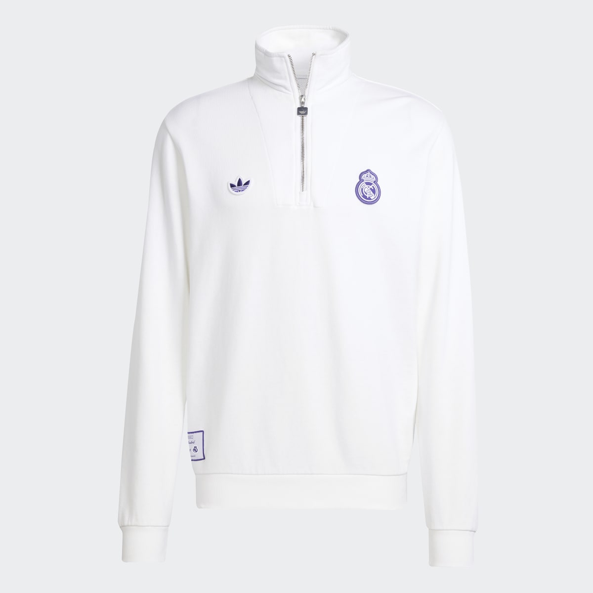 Sweatshirt de Homem Terrance Icons del Real Madrid Branco-8